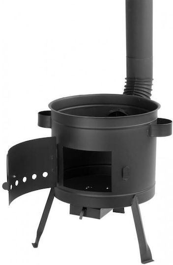 Strend Pro Cuptor pe lemne pentru camping 1cm