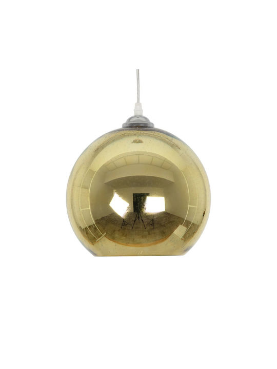 GloboStar Saturn Pendant Light Multicolour with Socket E27 25x25x22cm