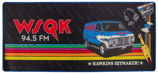 Stranger Things Mousepad Wsqk Radio 80x35 Cm