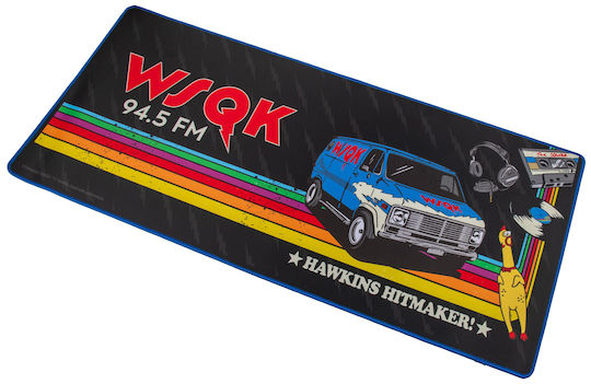 Stranger Things Mousepad Wsqk Radio 80x35 Cm