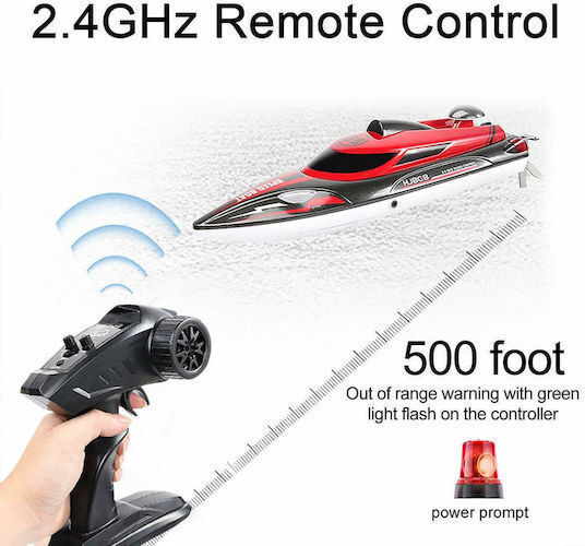 Remote Controlled Speedboat Red