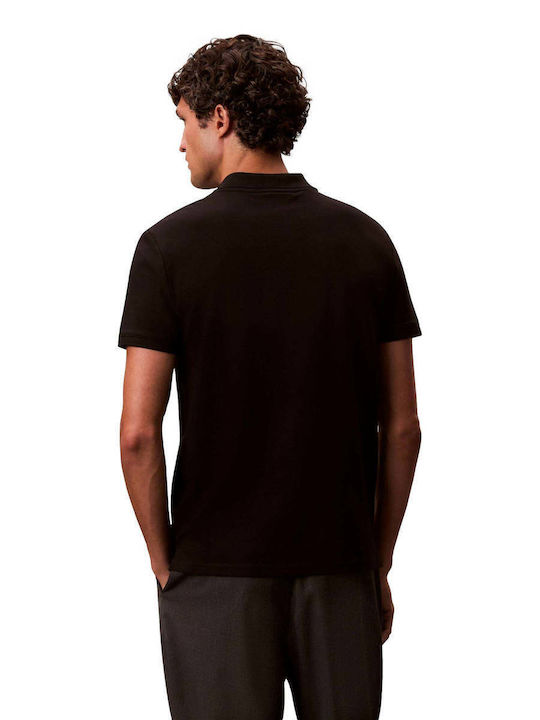 Calvin Klein Polo T-shirt Μαυρο Calvin Klein Polo T-shirt Μαυρο