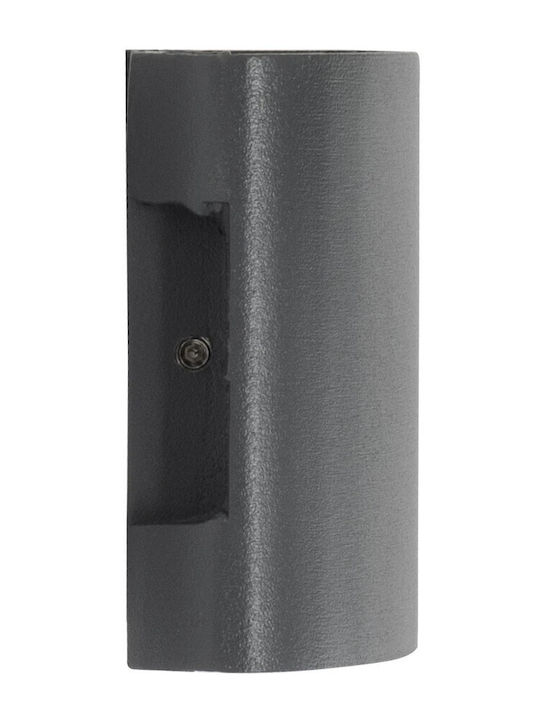 kelvo SIXOAD Επιτοίχιο Εξωτερικό Φωτιστικό LED IP65 18W με Θερμό Λευκό Φως 17x4x8εκ.