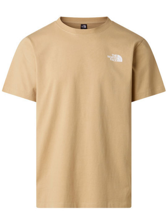 Faces T-shirt Ανοιχτό Καφέ