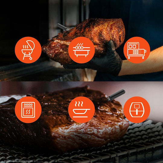 Metapen Digital Thermometer Backofen mit Nadel und Bluetooth