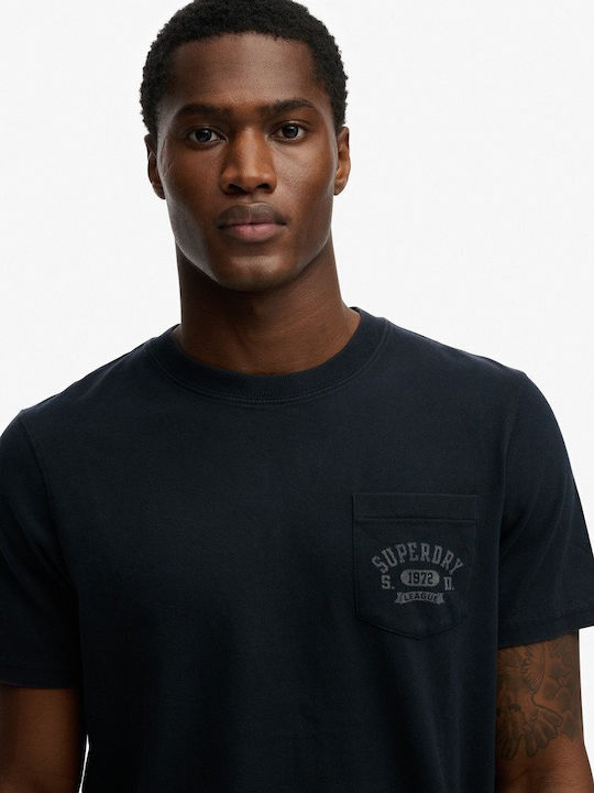 Vintage Спортна тениска Eclipse Navy