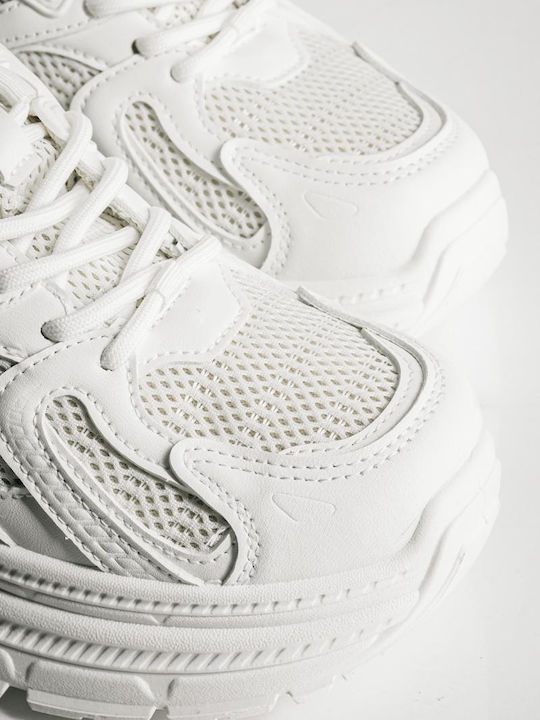 Adidași Chunky Pentru Femei Albi