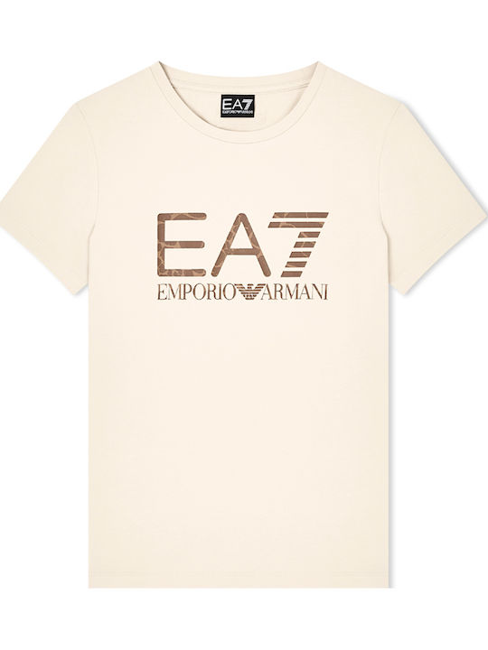 Women's T-shirt Brown-beige