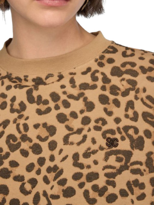 Γυναικείο T-shirt Animal Print Leopard