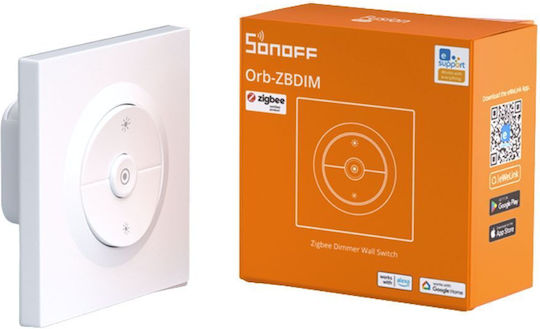 Sonoff Orb-ZBDIM Recessed Dimmer Switch with LED Button 400W in White Colour