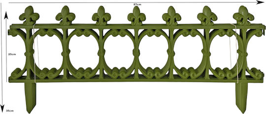 TnS Gardă Vie De Grădină Din Plastic 87x25cm 4 Bucăți TnS Gardă Vie De Grădină Din Plastic 87x25cm 4 Bucăți