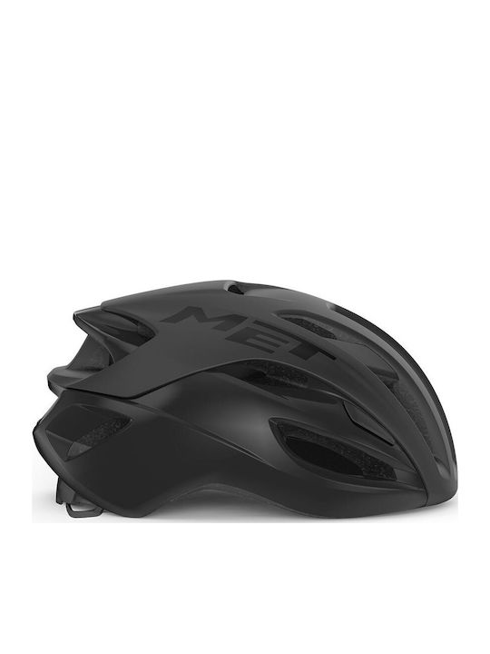 MET Rivale Bicycle Helmet Road with MIPS Protection Black