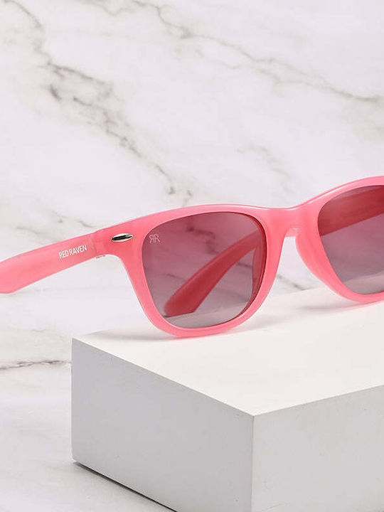 Red Raven Kids Sunglasses Pink rd-050002-PINK-52868040753486