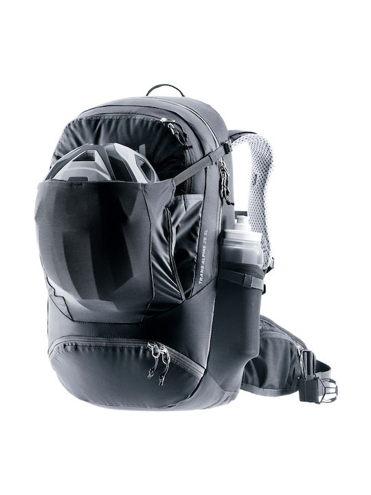 Deuter Alpine 28 Sl Планински раница 28лт Водоустойчива Черен