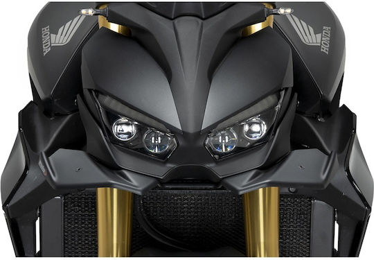 Front Naked Frontal Spoilers Black Honda CB1000 Hornet SP 25 22383N Puig