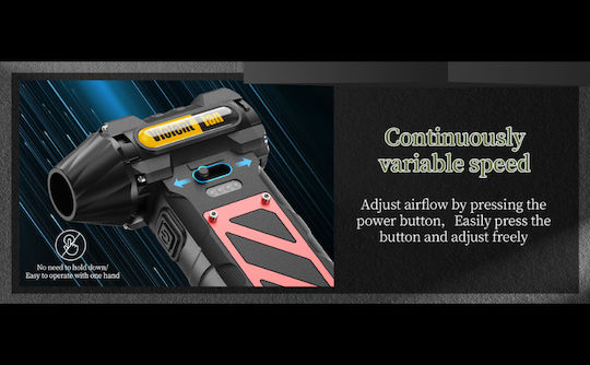 Portable Rechargeable Car Handheld Vacuum Blower 130000rpm 8000mah F015