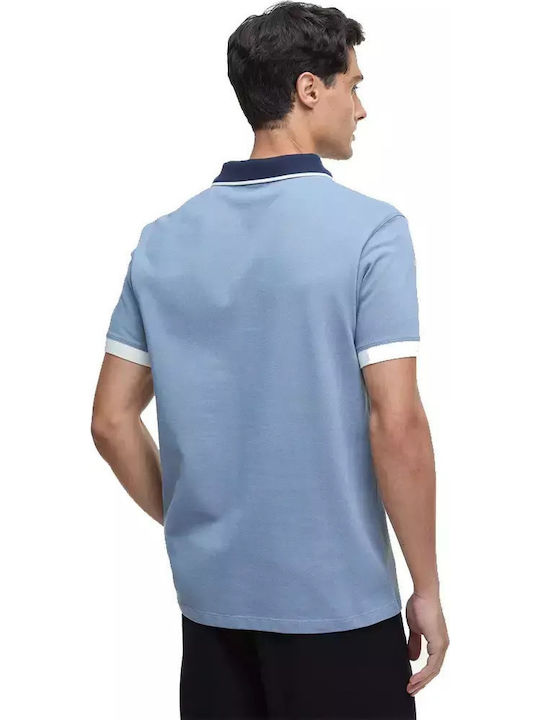B Intl Polo Bluse Blau
