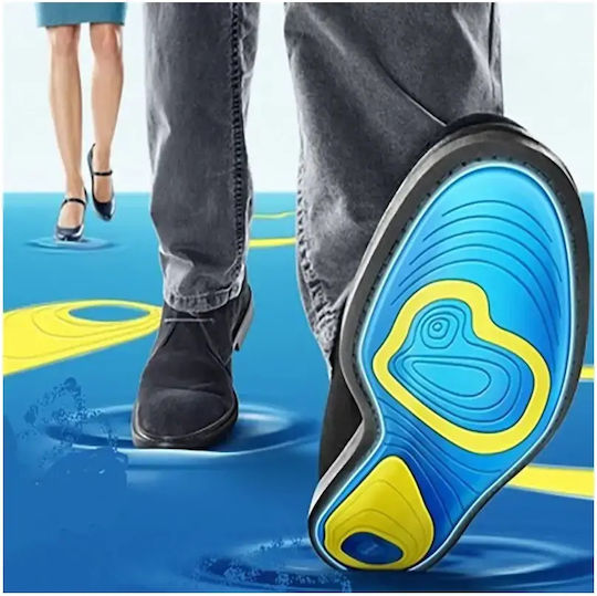 Anatomic Insoles Work Made of Silicone 1OMO77 2 Pieces