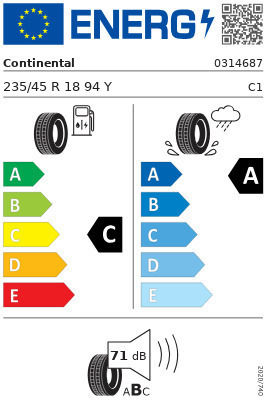 Continental Premiumcontact 6 AO 235/45R18