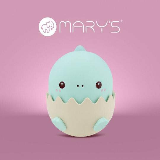 Mary's Nursery Night Light LED Baby Dino Battery Blue Warm