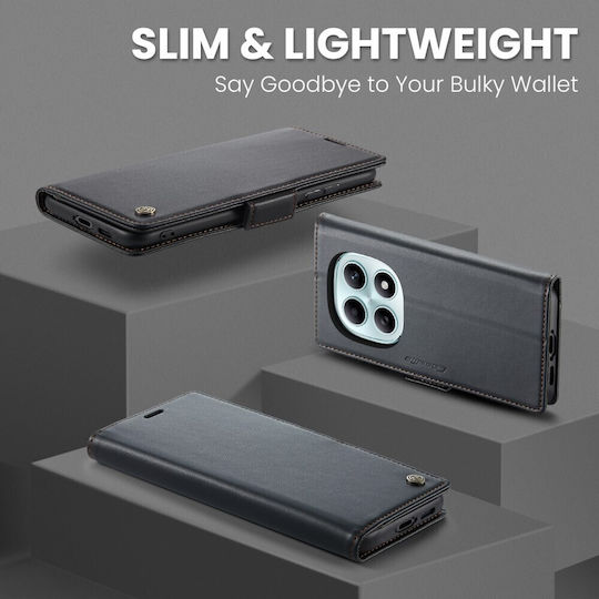 Caseme 023 Luminus Wallet Μαύρο (Redmi Note 15)