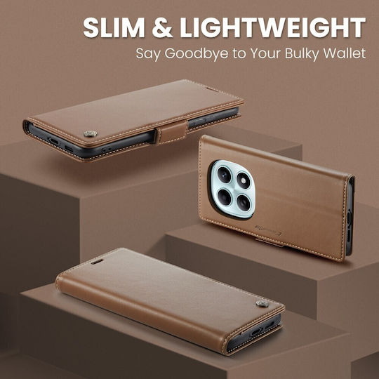 Caseme 023 Luminus Wallet Καφέ (Redmi Note 15)