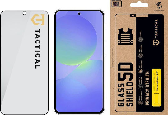 Tactical Glass Shield Privacy Stealth 5d Samsung Galaxy A37 Black 57983129642