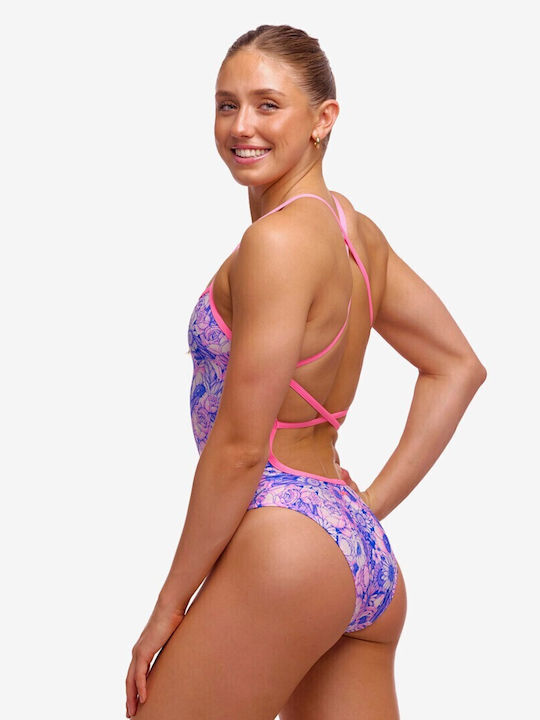 Active Swimsuit Purple