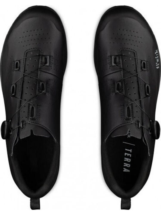 Fizik Унисекс Ниски Велосипедни обувки Планински Черен