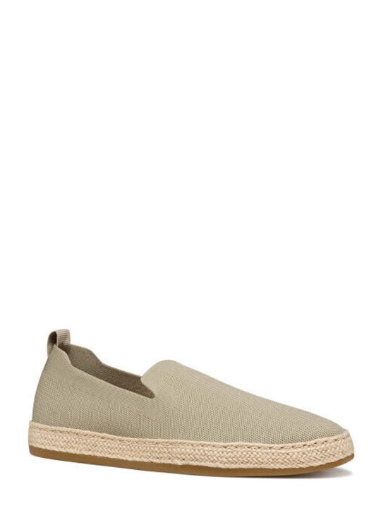 Men's Loafers In Beige Colour