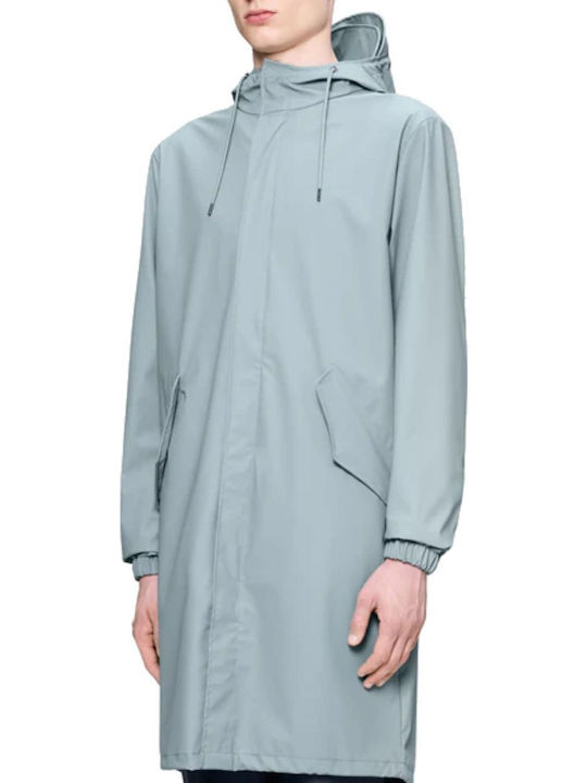 Fishtail Winter Jacke Parka Wasserdicht Light Blue