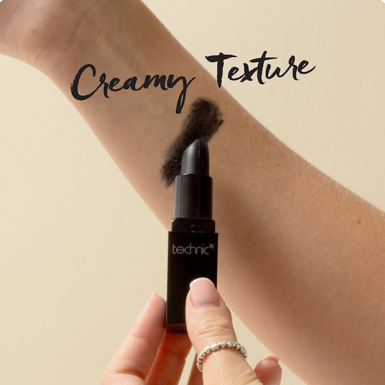 Technic Velvet Mat Lippenstift Schwarz