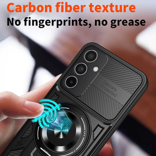 Magnetic 360 Full Cover Negru (Oppo Reno15 F, Oppo Reno15 FS 5G)