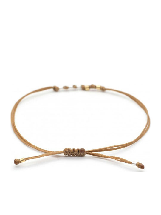 Armband 2-3 Momente Hellbraun Offen
