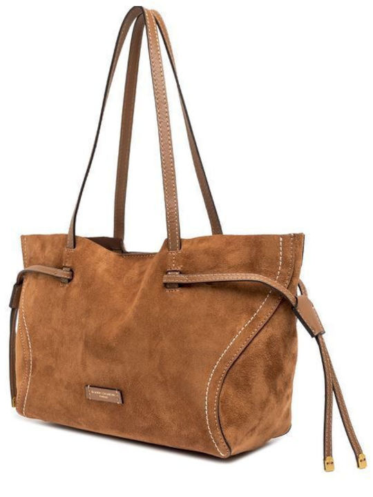 Set Leather Women's Bag Shoulder Brown