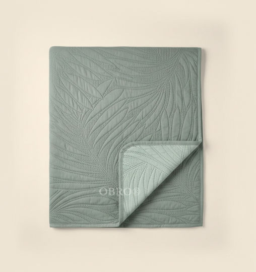 Tagesdecke Übergröße Mint Green 220x240cm