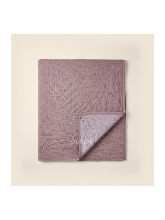 Κουβερλί Μονό Powder Pink 160x230cm