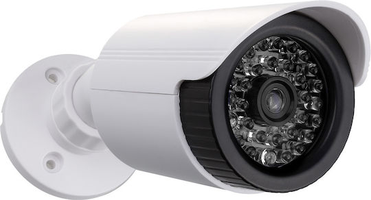 Set of Two Simulated Tube Cameras Led Ir White Power Supply 2xaa Not Included in Delivery Abs Ir1800 Wt