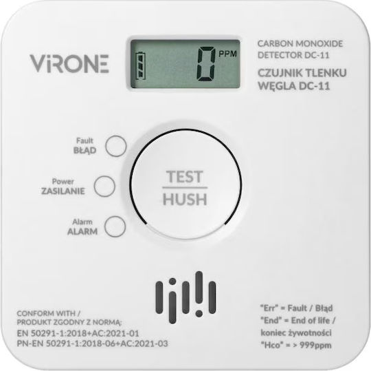Virone Autonomous Carbon Monoxide Detector