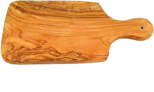 Olivenholz Erleben Επιφάνεια Κοπής για Ψωμί Ξύλινη Καφέ 30x15cm