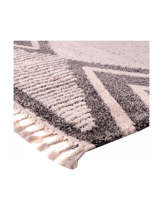Tzikas Carpets Dolce 80273-195 Modern Bedroom Rugs Set Ivory-grey 171-0-355-80273-195 3pcs