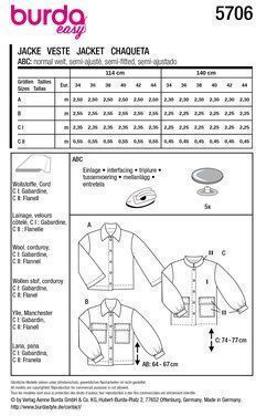 BurdaStyle Nähpapier aus Stoff