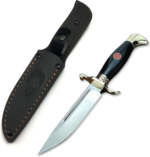 Hunting Knife Survival Beige in Sheath Set of 2pcs