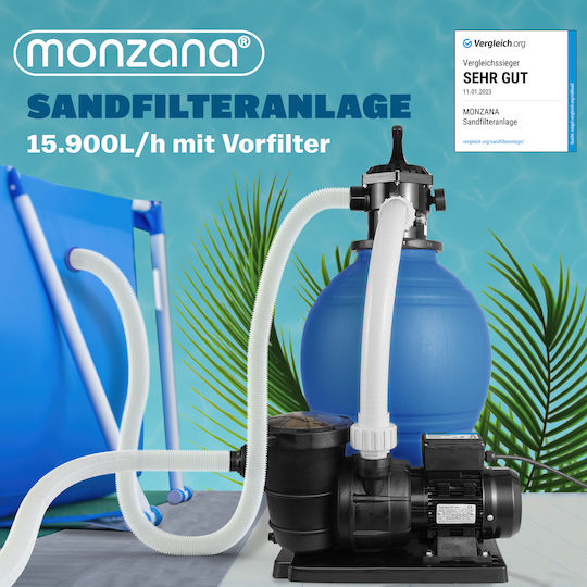 Monzana Pool Filters & Filtration Systems Sand Filter