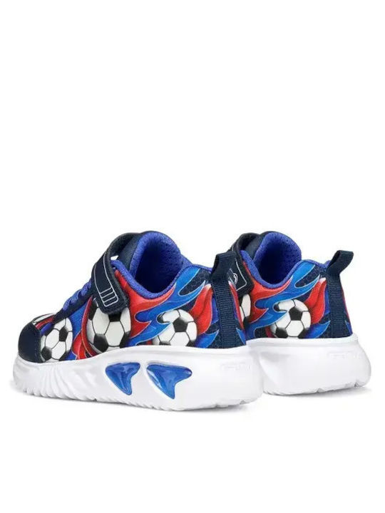 Kinder Sneaker Anatomisch mit Bügel- und Schleifenverschluss Mehrfarbige mit Lichtern