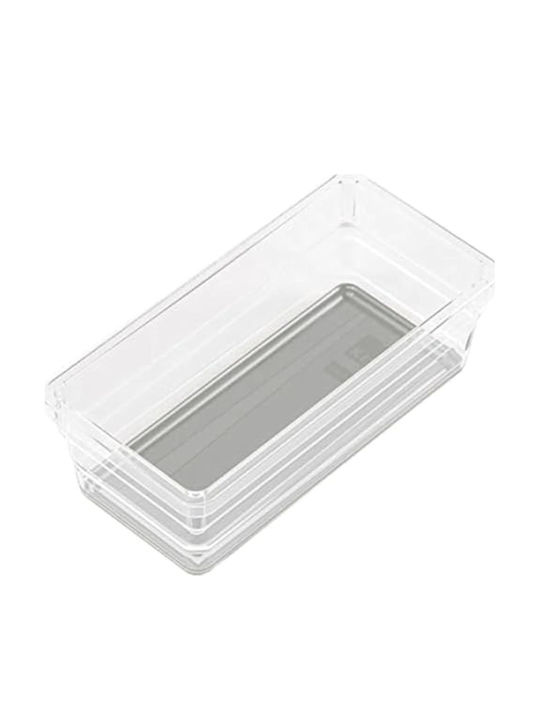 Kis Sistemo 2 Plastic Cutie de Depozitare Transparent 15x7.5x5cm 1buc