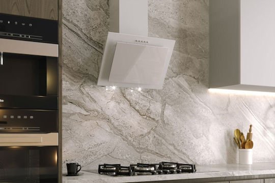 Maan Vertical PG 50 Șemineu Hotă 49.6cm Alb
