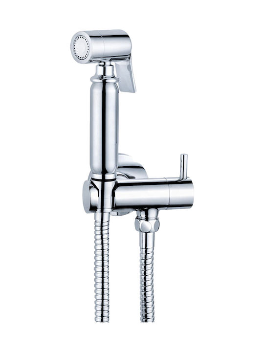 Interflex Round Wall Mounted Bidet Set Interflex Round Wall Mounted Bidet Set