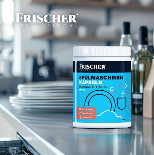 Frischer 22 Κάψουλες Πλυντηρίου Πιάτων