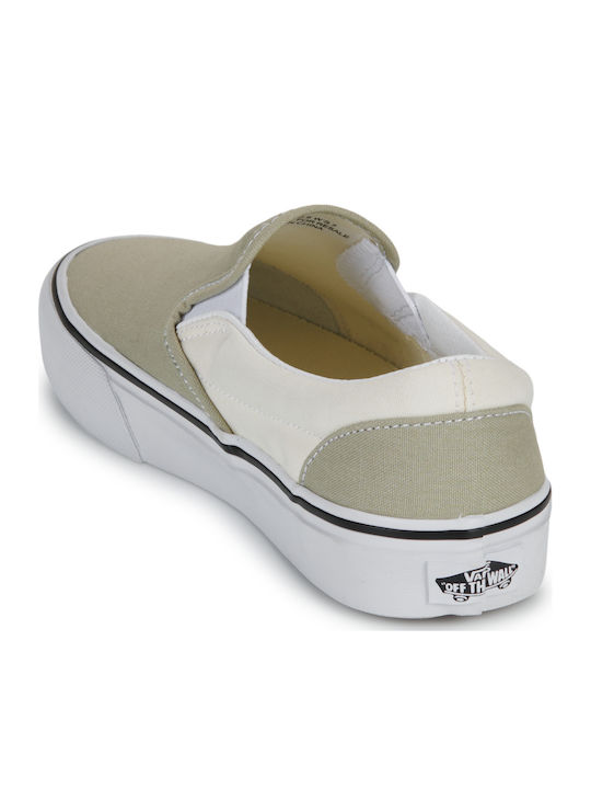 Classic Slip-On-uri Pentru Femei Verzi